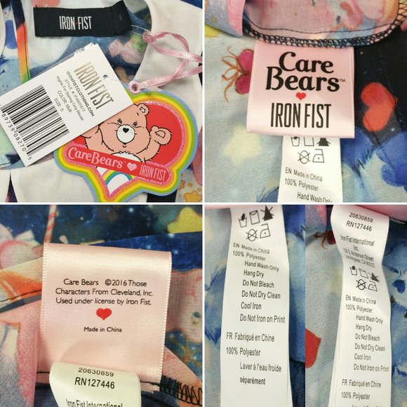 🚨SOLD🚨 Modcloth Care Bear Shirt by Iron Fist S - Picture 8 of 8